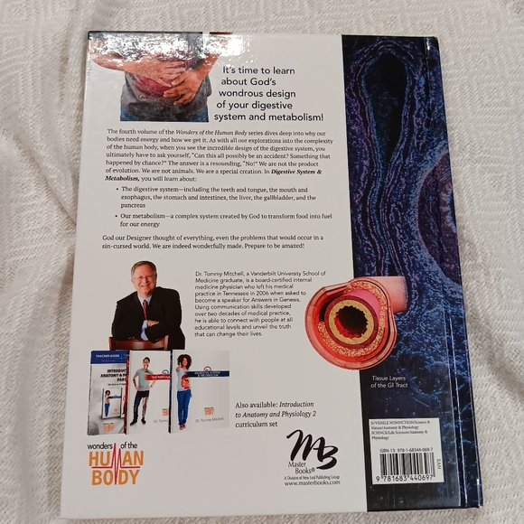 Master Books Wonders of the Human Body By Dr. Tommy Mitchell Volume 1-4 - Picture 12 of 16